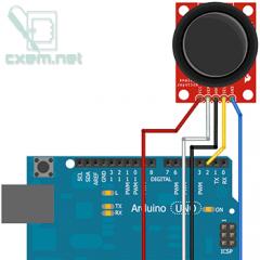 Делаем еще один джойстик (геймпад) на Arduino Управление сервоприводом ардуино джойстик кнопка
